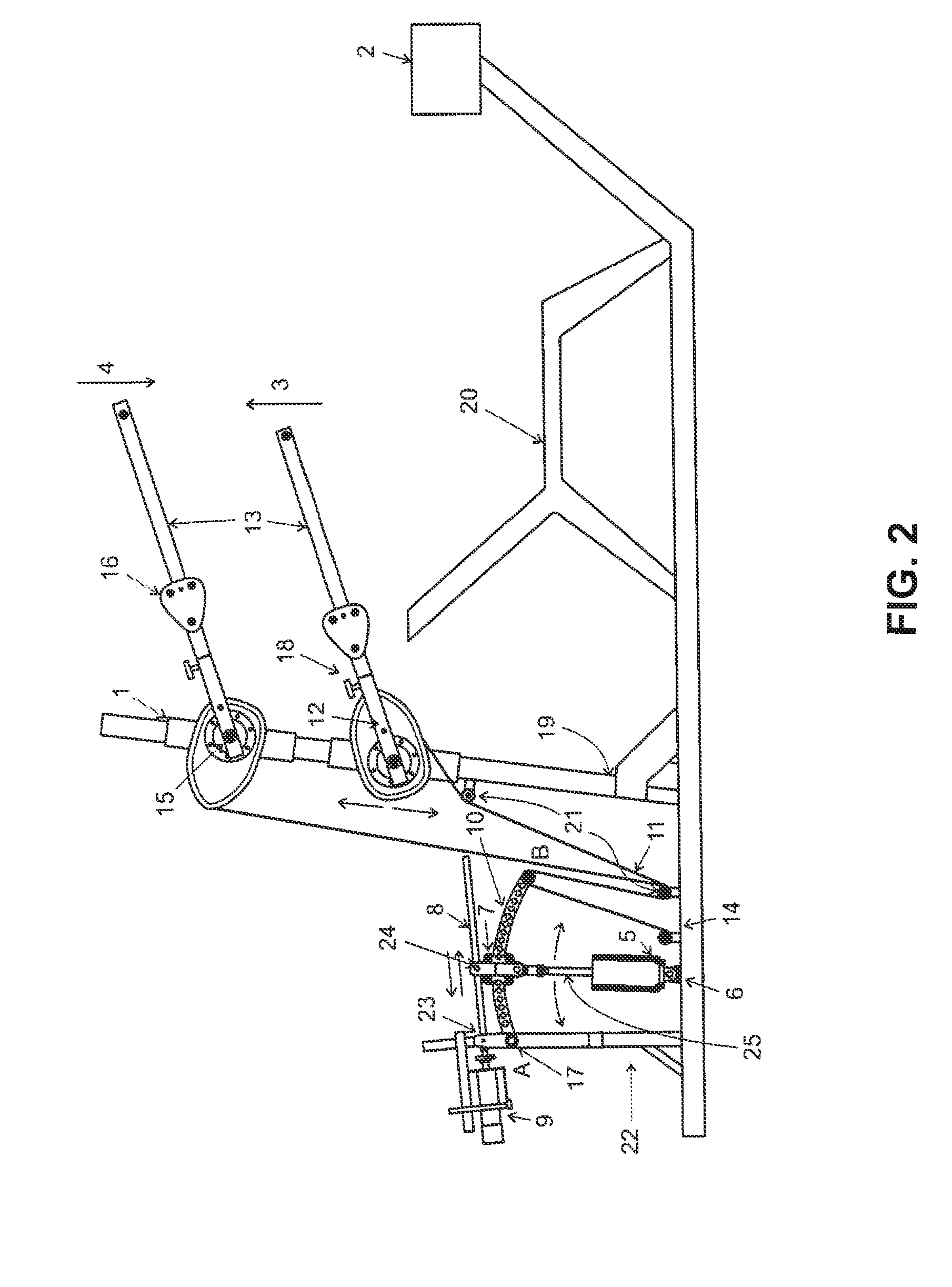 Resisting system for making variable mechanical resistance exercises