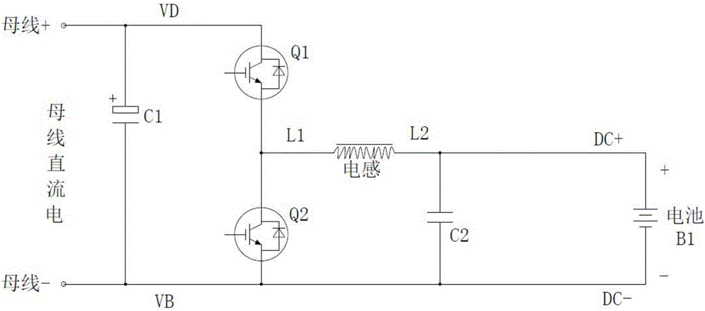 Lead-acid battery internal formation charging and discharging power supply