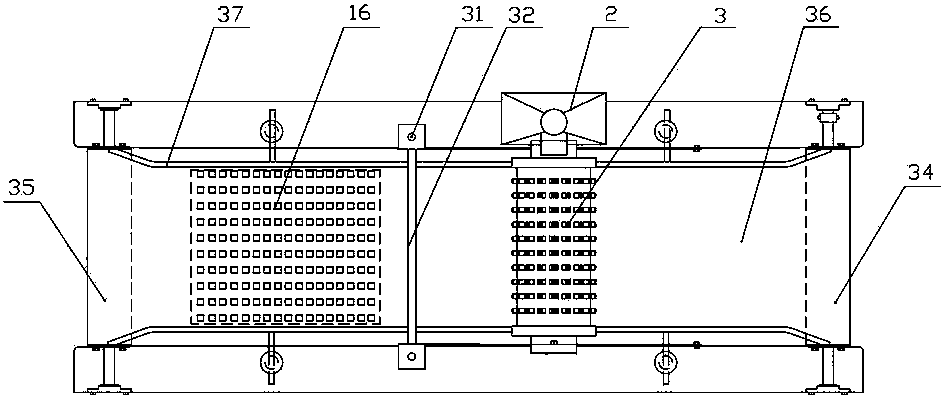 Pneumatic roller type tray seeder