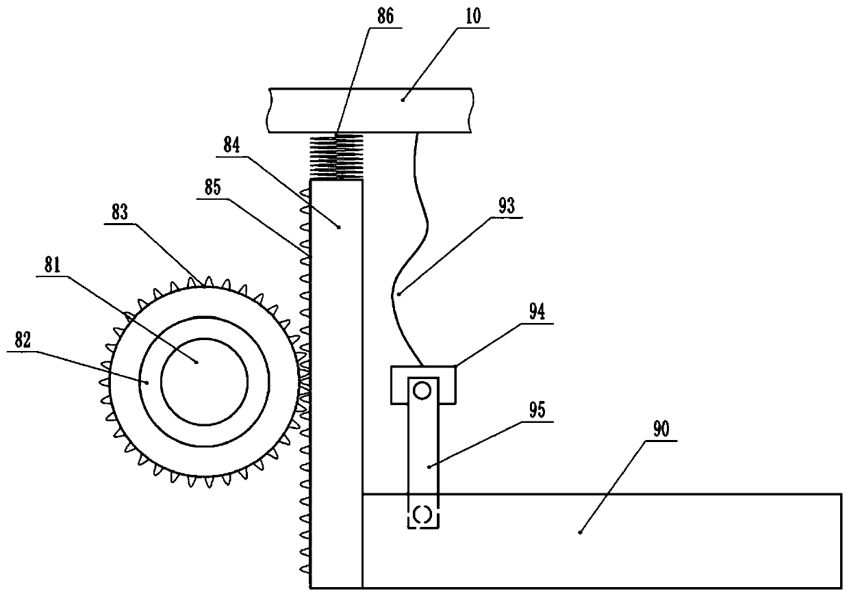 A rapid planting device for seedlings