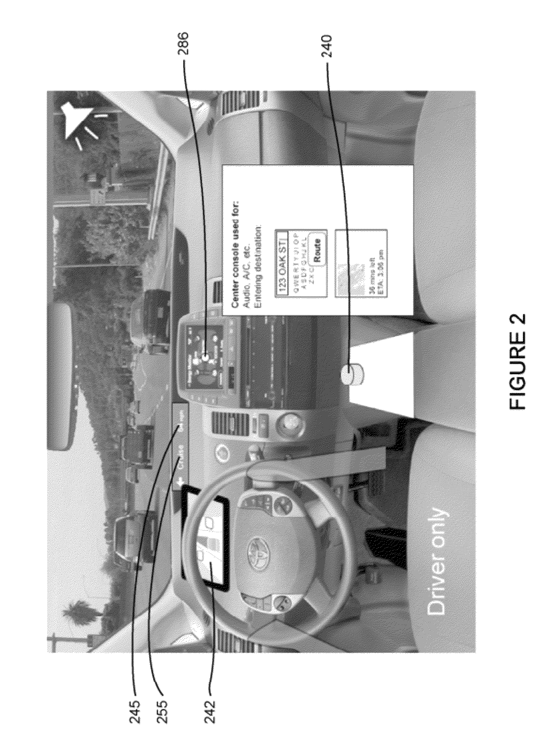 User interface for displaying internal state of autonomous driving system