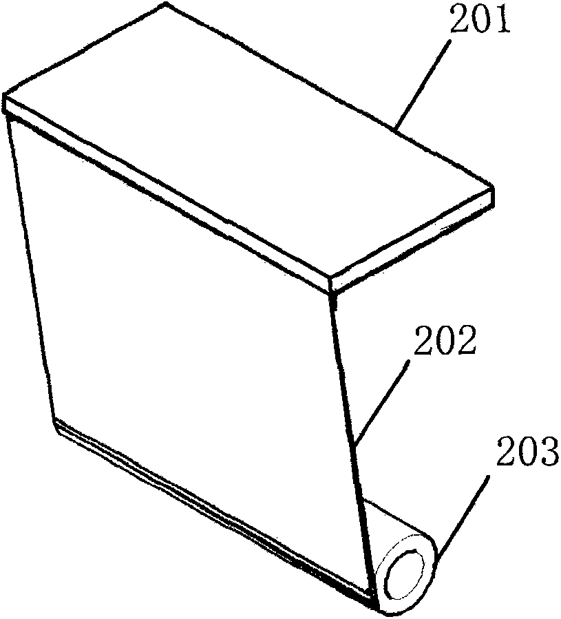 A new and old filter screen replacement method for a no-cleaning air filter device