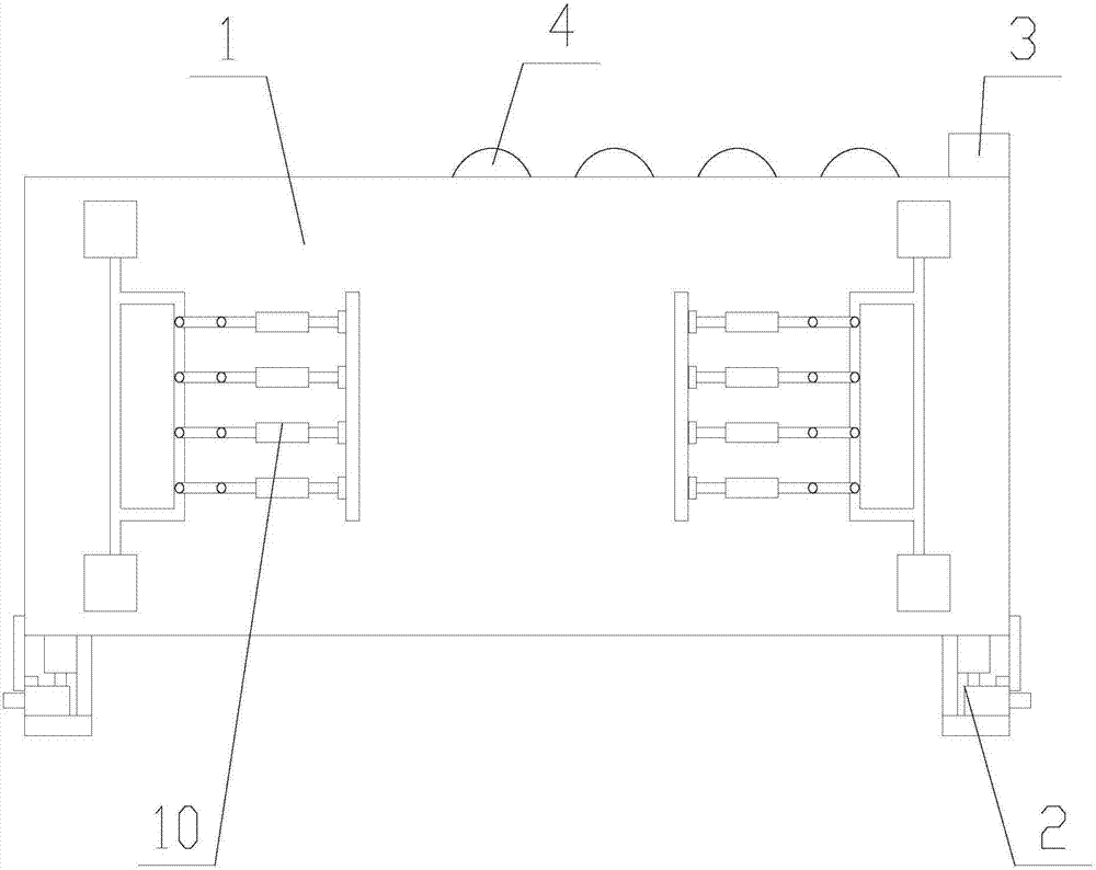 Intelligent automobile data recorder with good installing effect and wide visual field