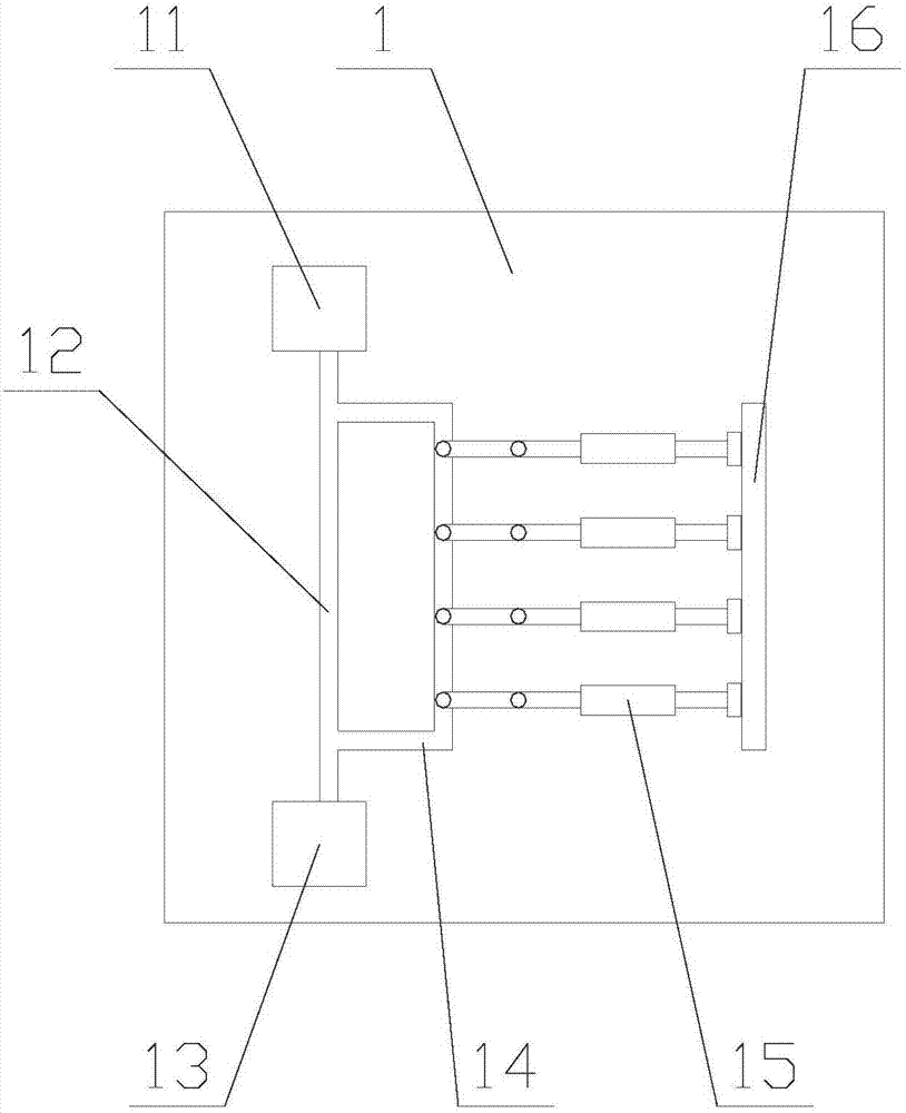 Intelligent automobile data recorder with good installing effect and wide visual field