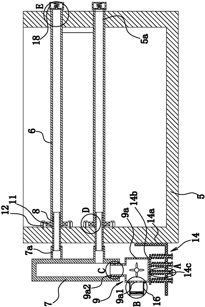 Composite fabric for making suitcases and bags and processing technology of composite fabric