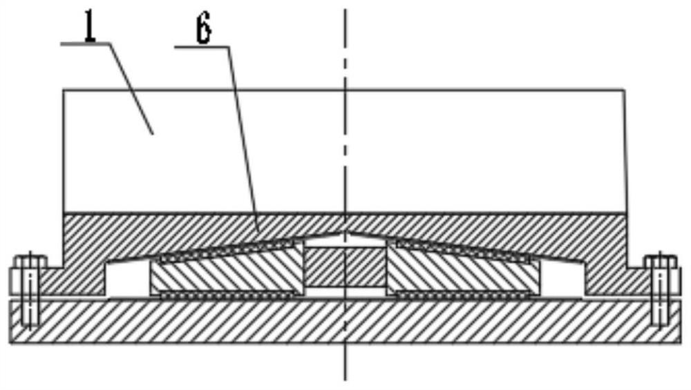 Force measuring device for accurately measuring friction coefficient and support calibration method