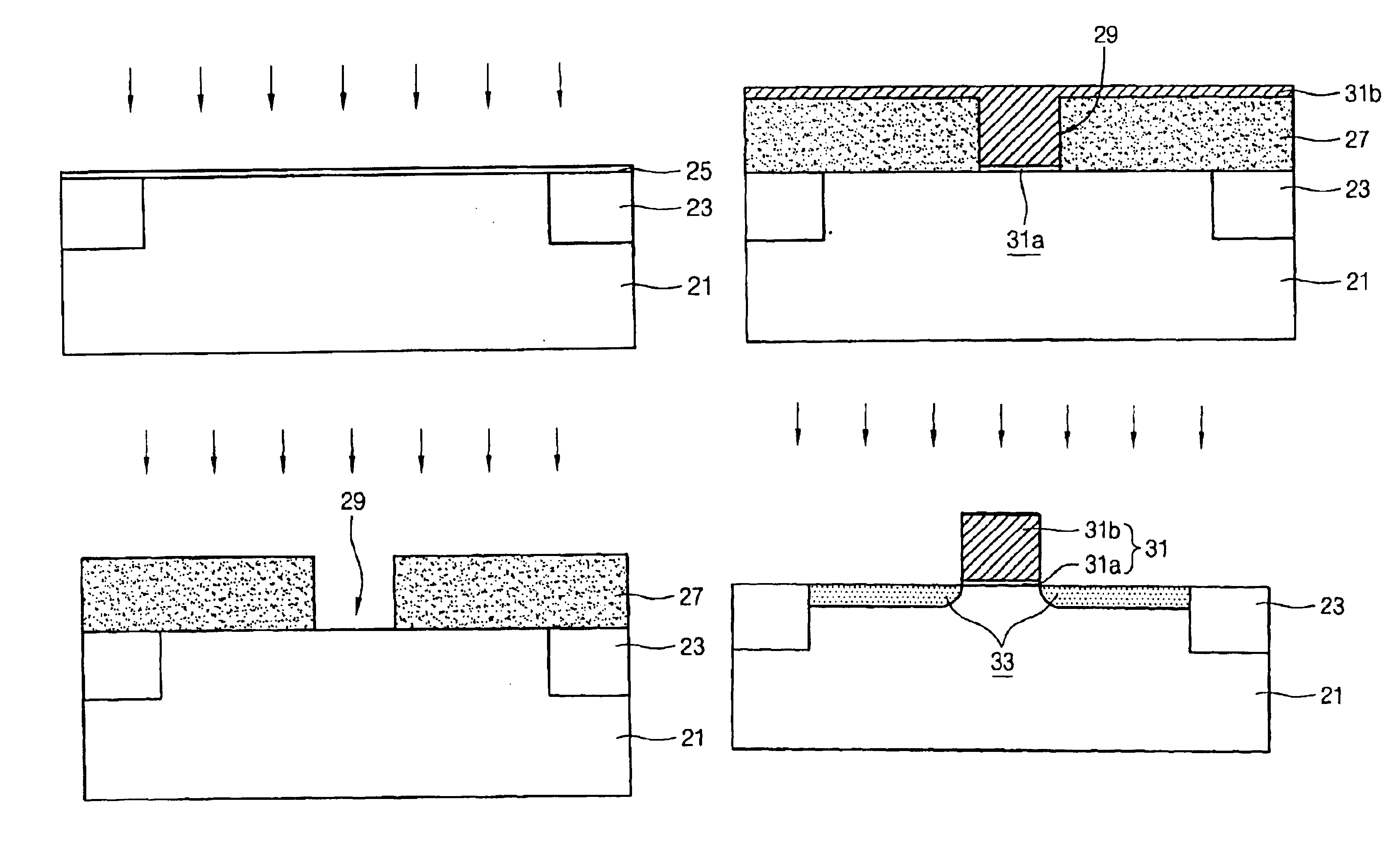 Method for fabricating MOS transistors