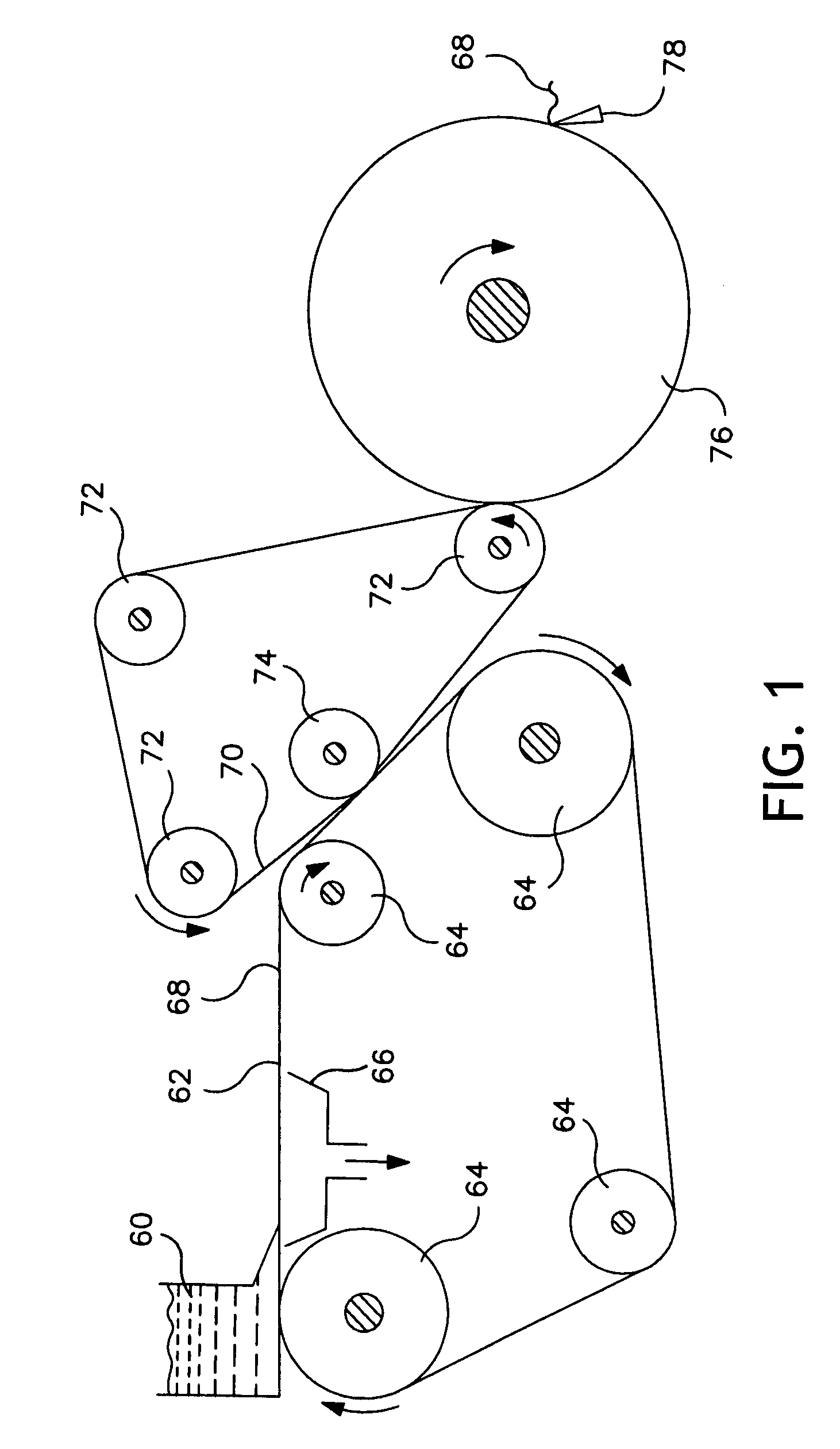 Tissue products containing non-fibrous polymeric surface structures and a topically-applied softening composition