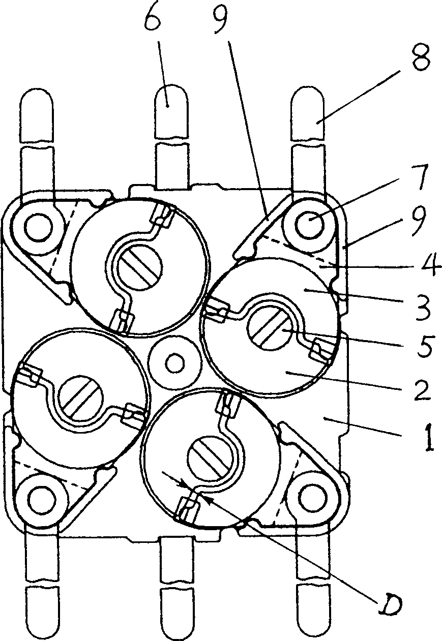 Improved variable condenser