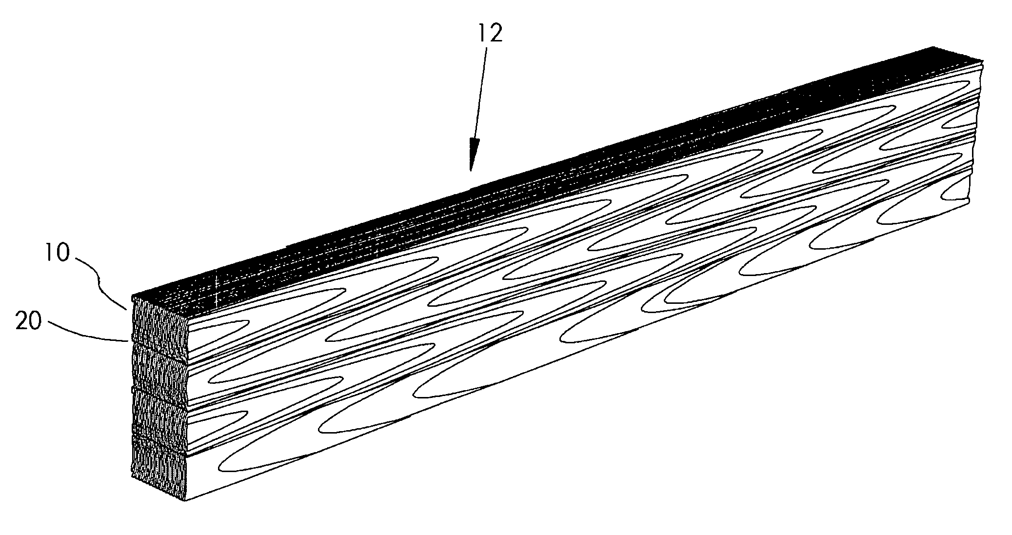 Process for the manufacture of a veneer