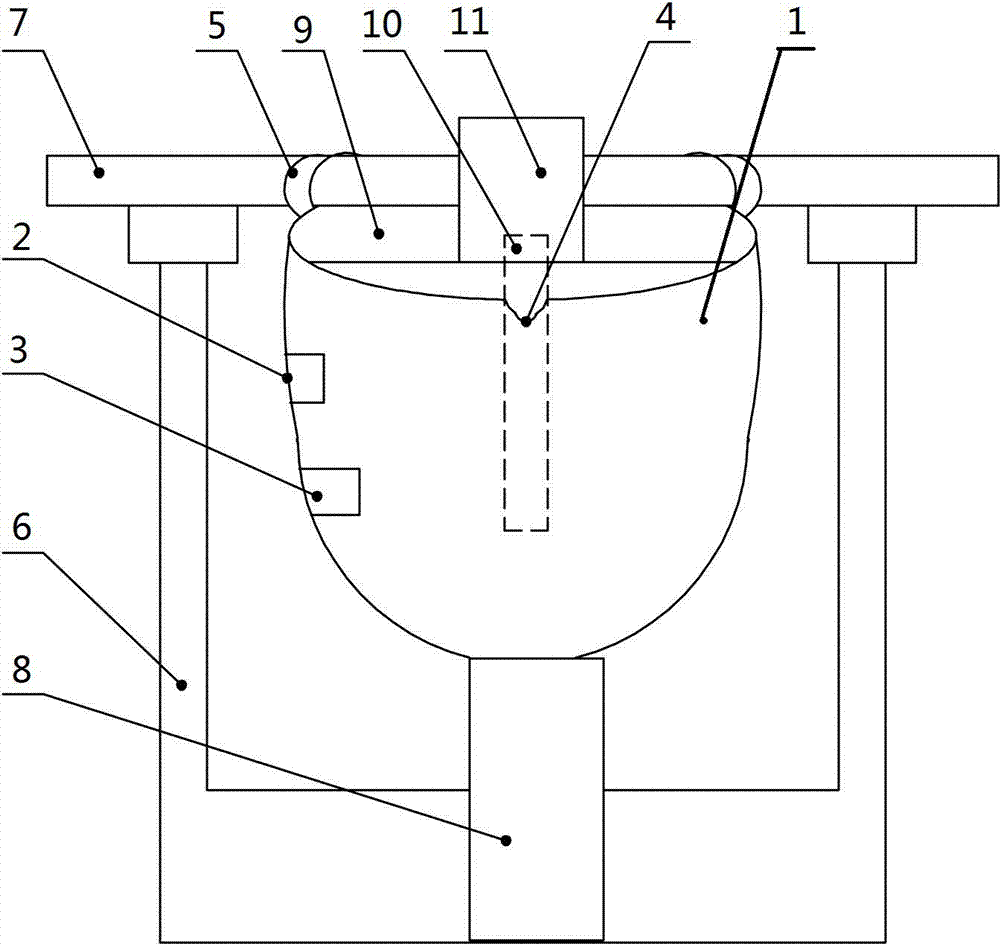 Turnover type syrup heating tank