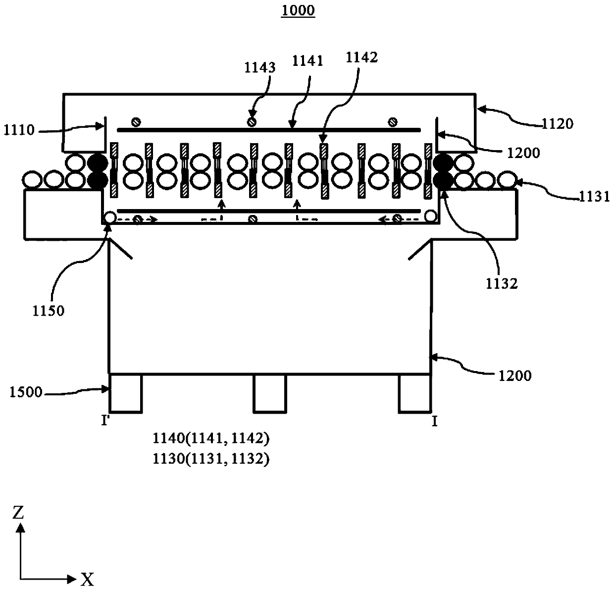 Electric conduction brush used for solder stripping device and solder stripping device comprising electric conduction brush