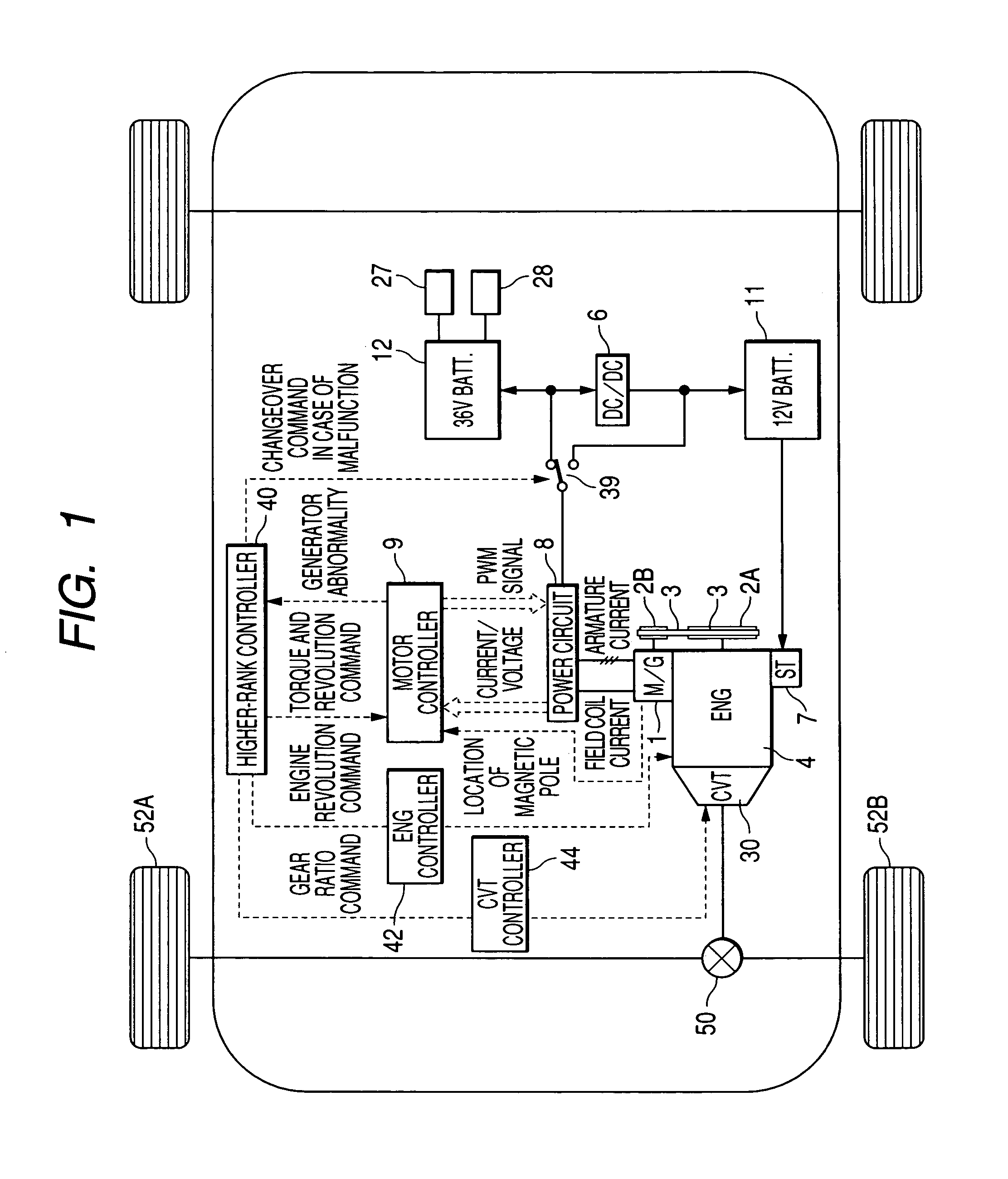 Power supply system for vehicle