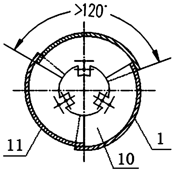 Closed ultrasonic composite lithotripsy device