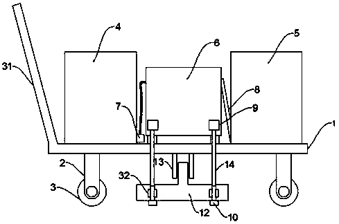 Irrigation and fertilization apparatus for corn planting