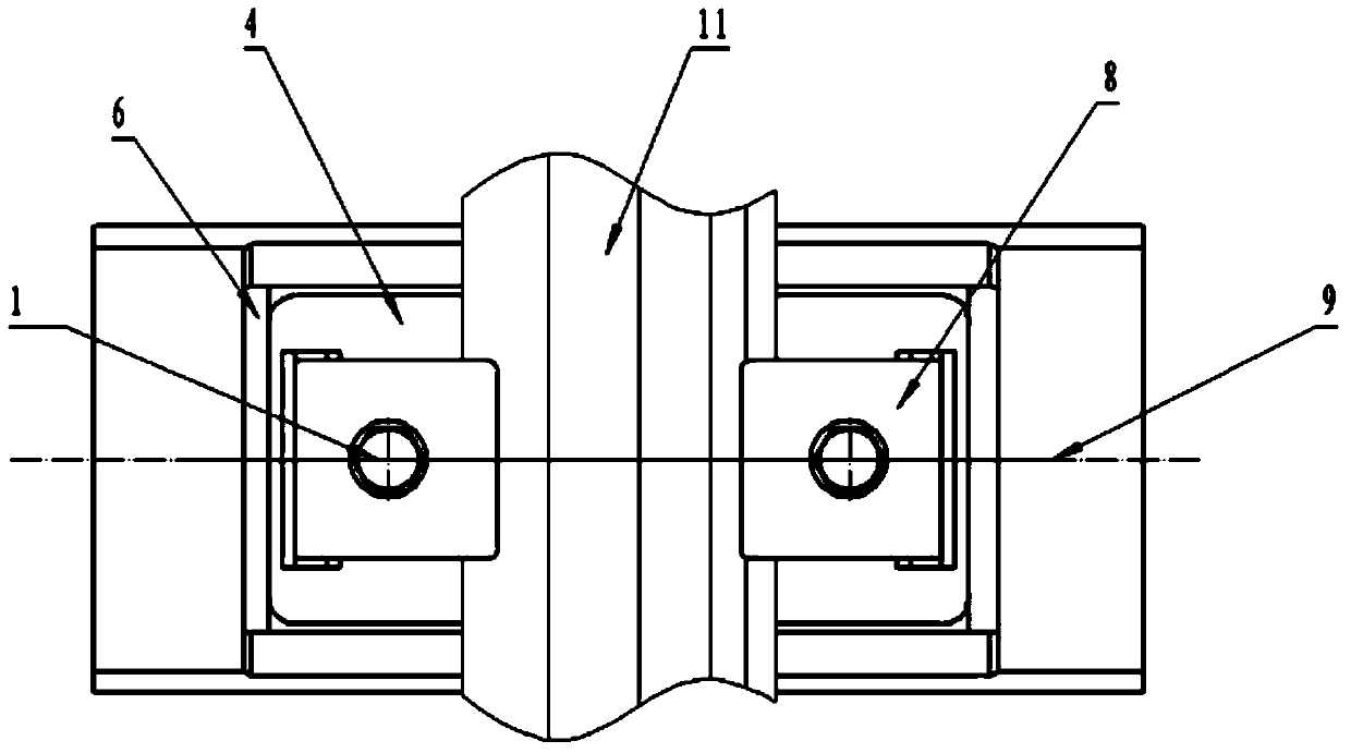 Rail fastener system without elastic strips