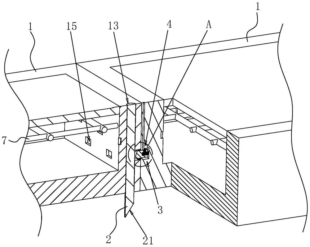 Detachable cast-in-place concrete pavement and pouring method