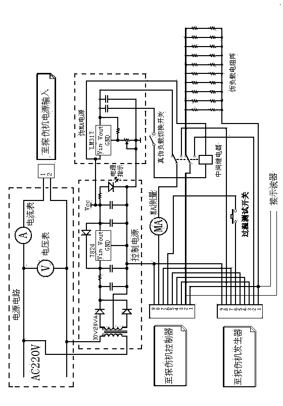 Miniaturized simulator for maintenance of flaw detection machine