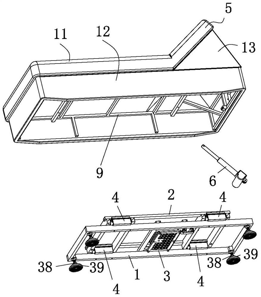 Multifunctional low-noise vibration structure