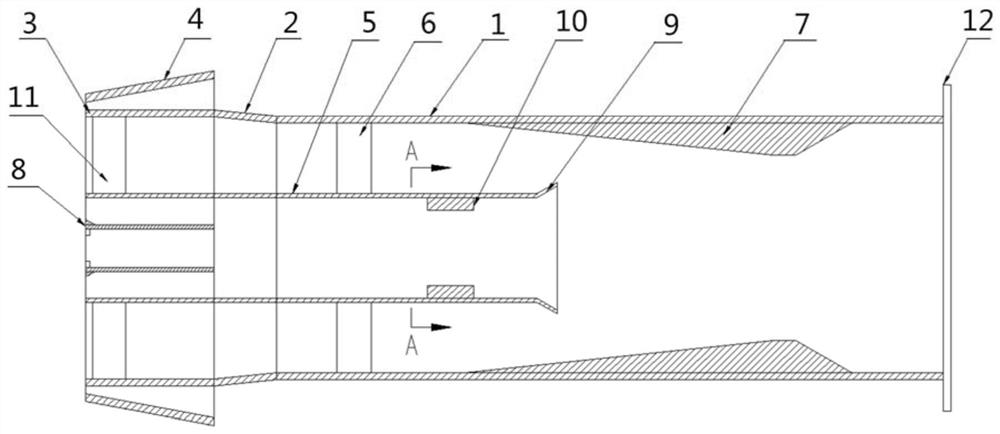 A low-load stable combustion burner