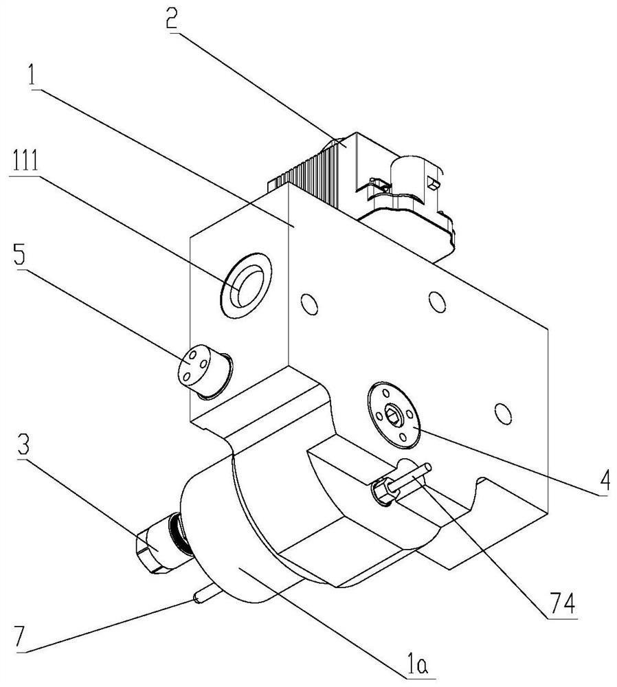 Gas cylinder valve and gas cylinder group