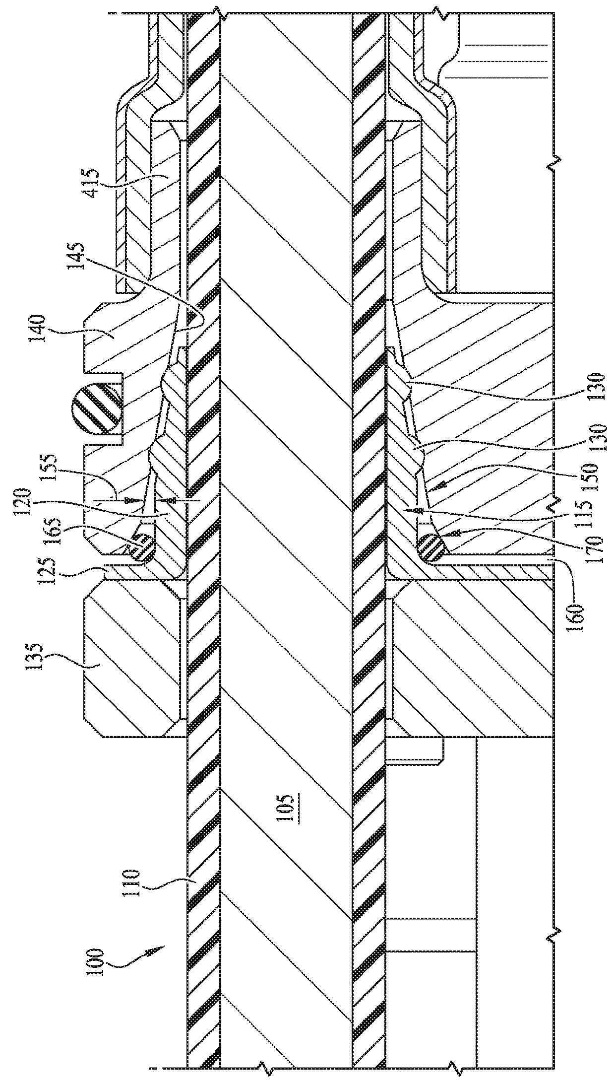 Pothead cable seal for electric submersible motors