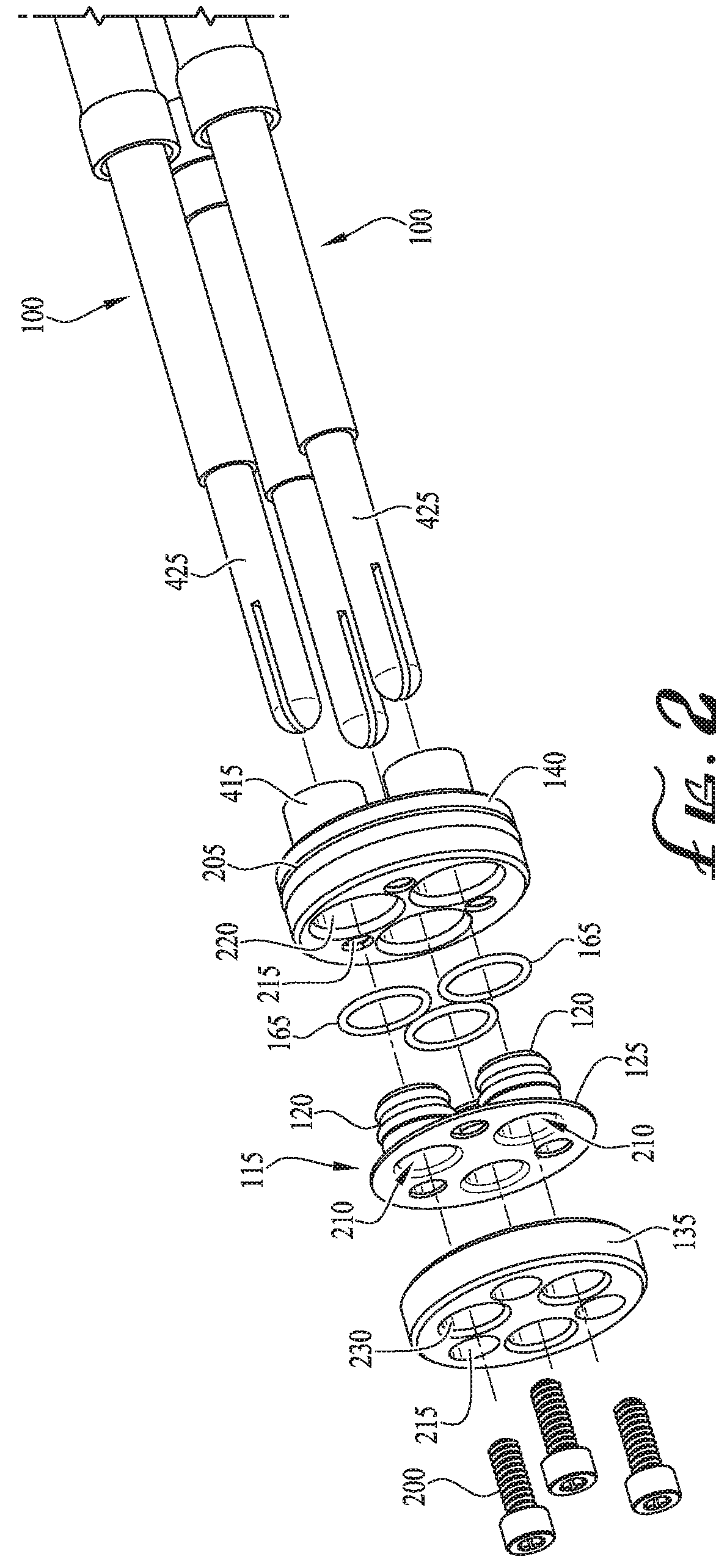 Pothead cable seal for electric submersible motors