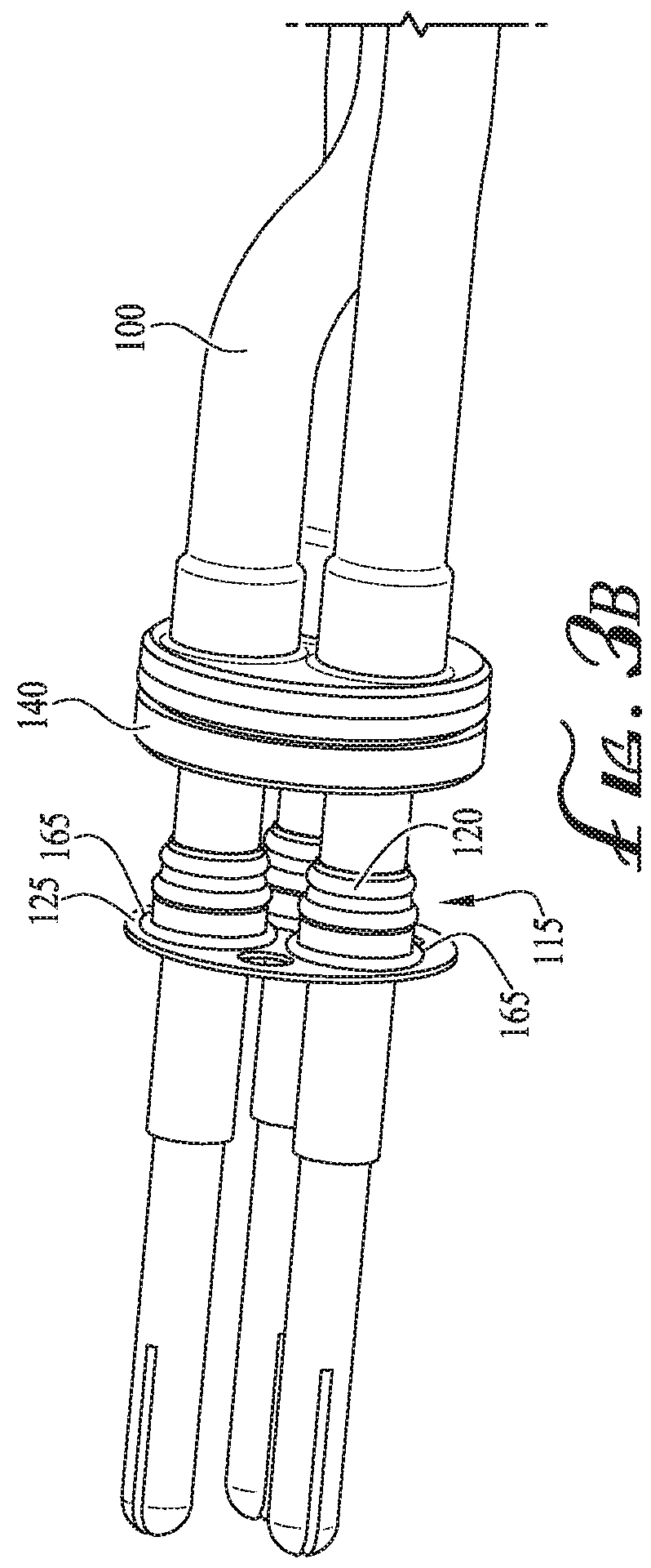 Pothead cable seal for electric submersible motors