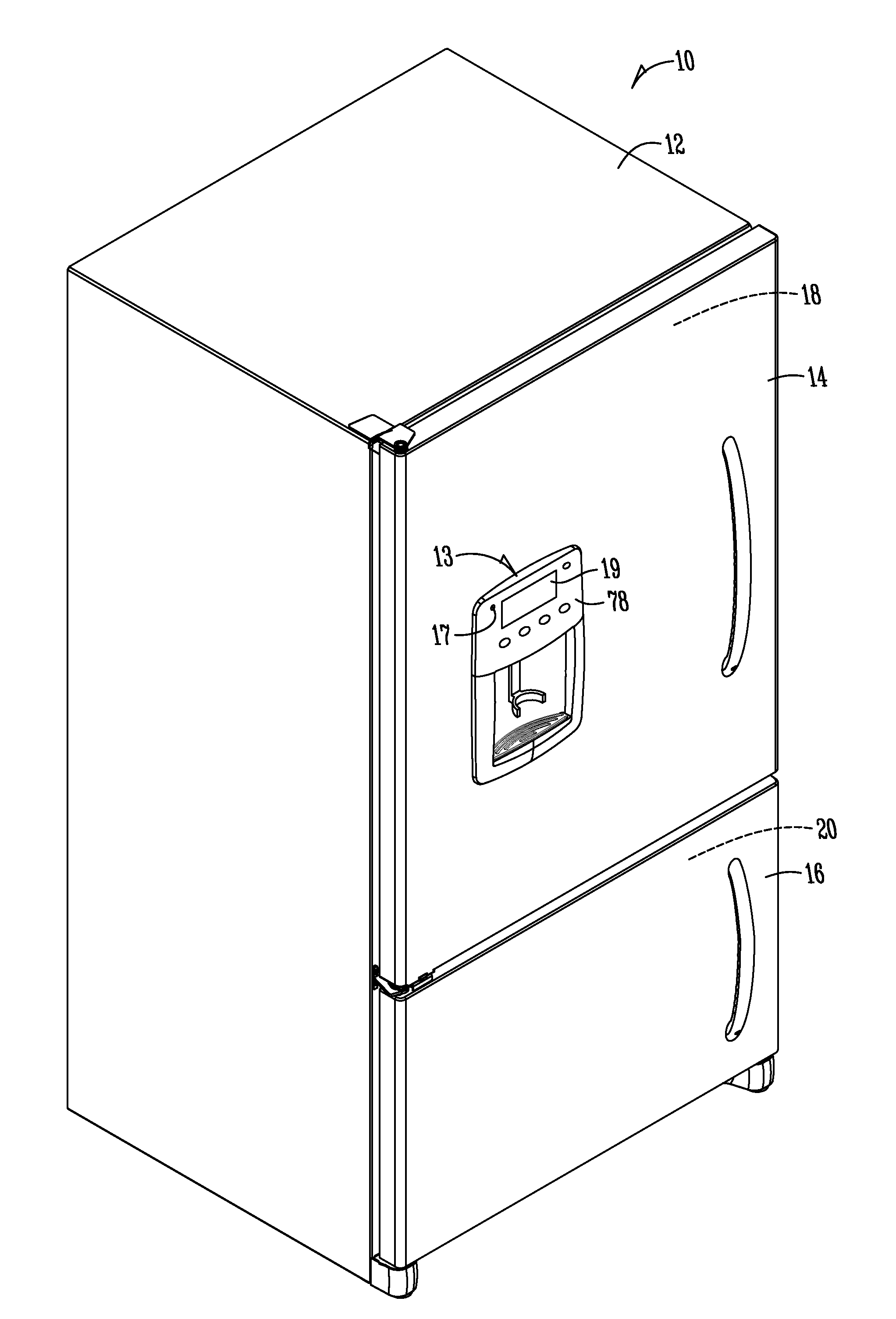 Extended cold (battery backup) refrigerator