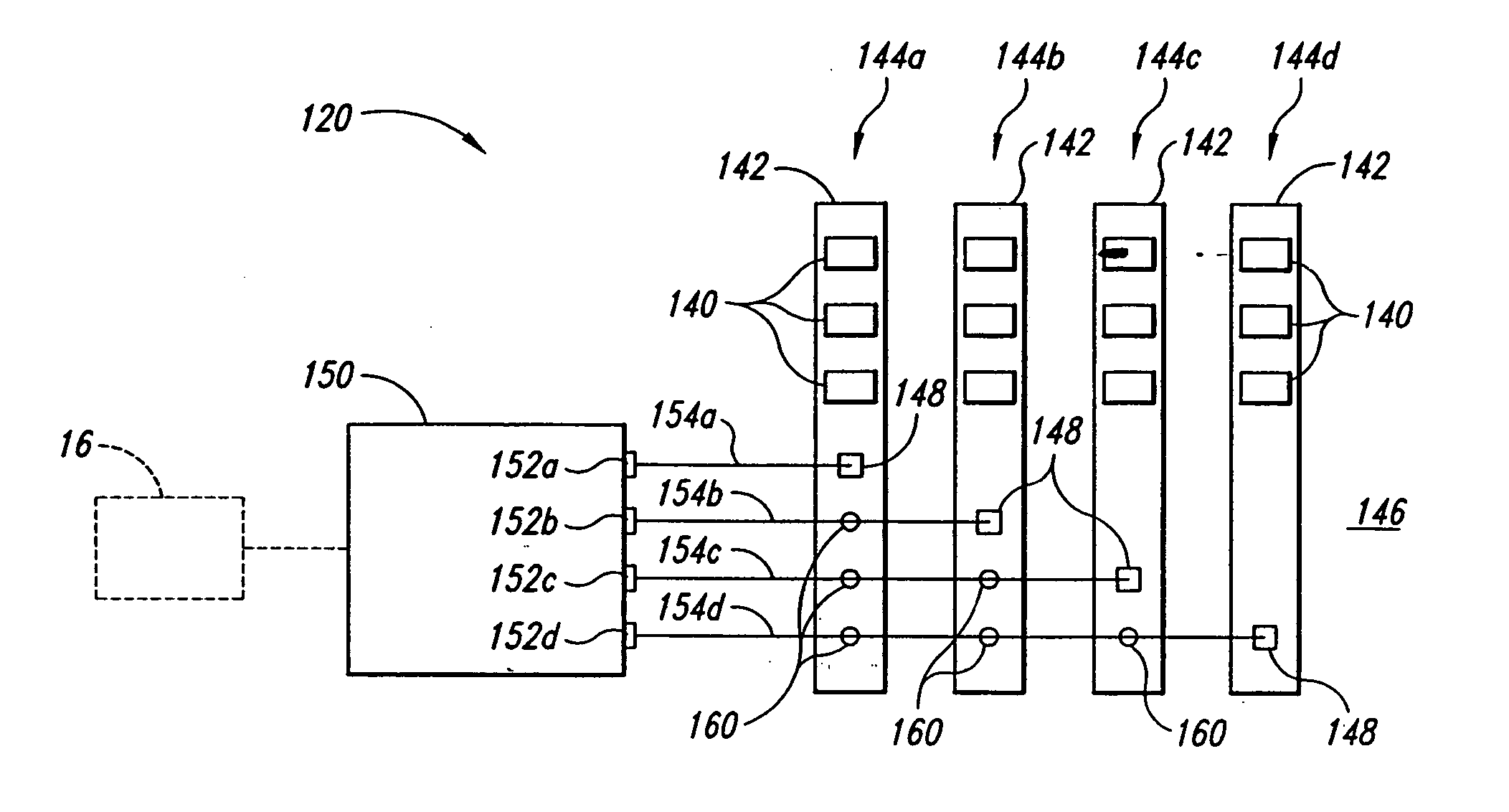 Apparatus and methods for optically-coupled memory systems