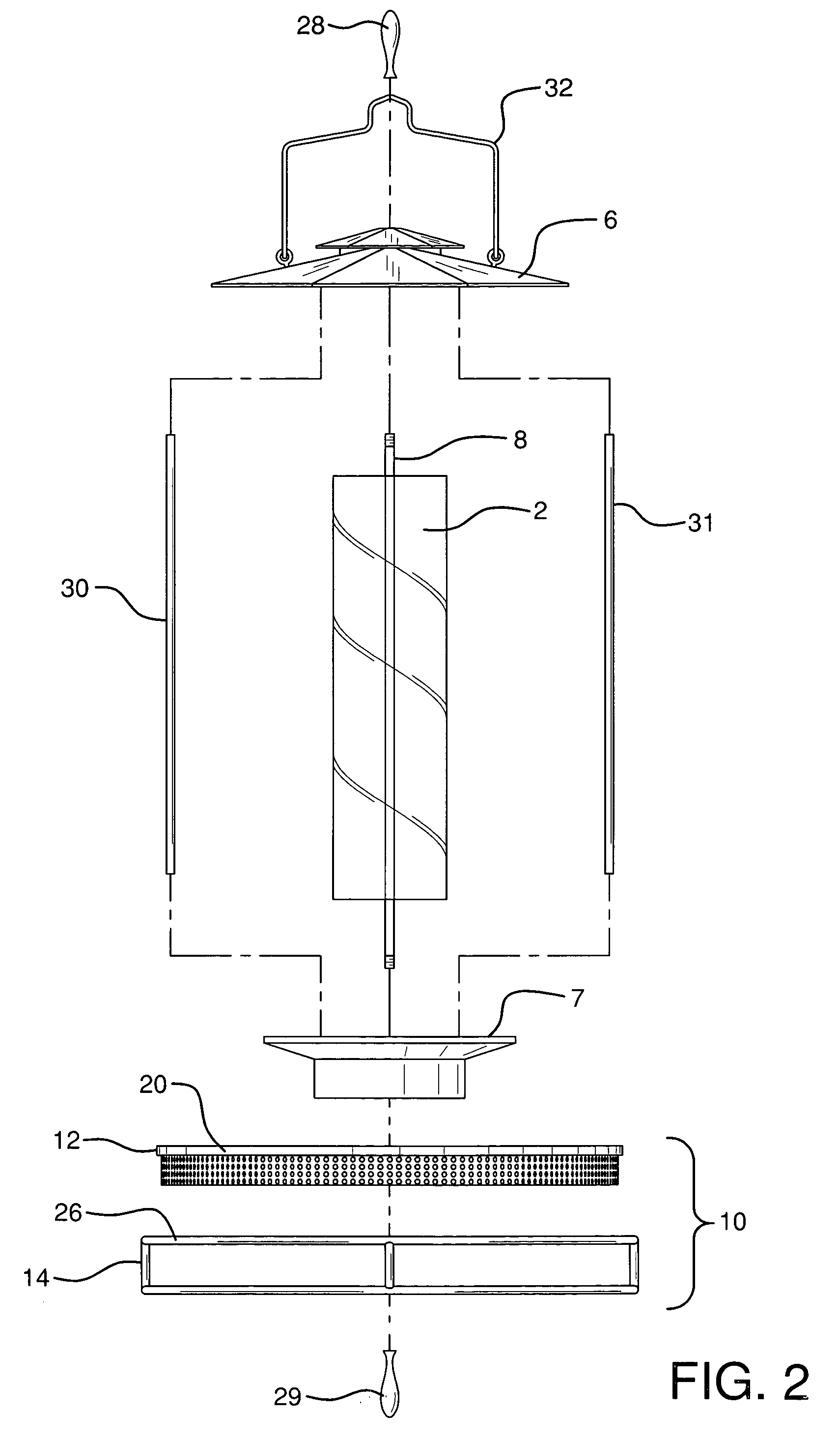 Bird feeder with removeable feeding tray