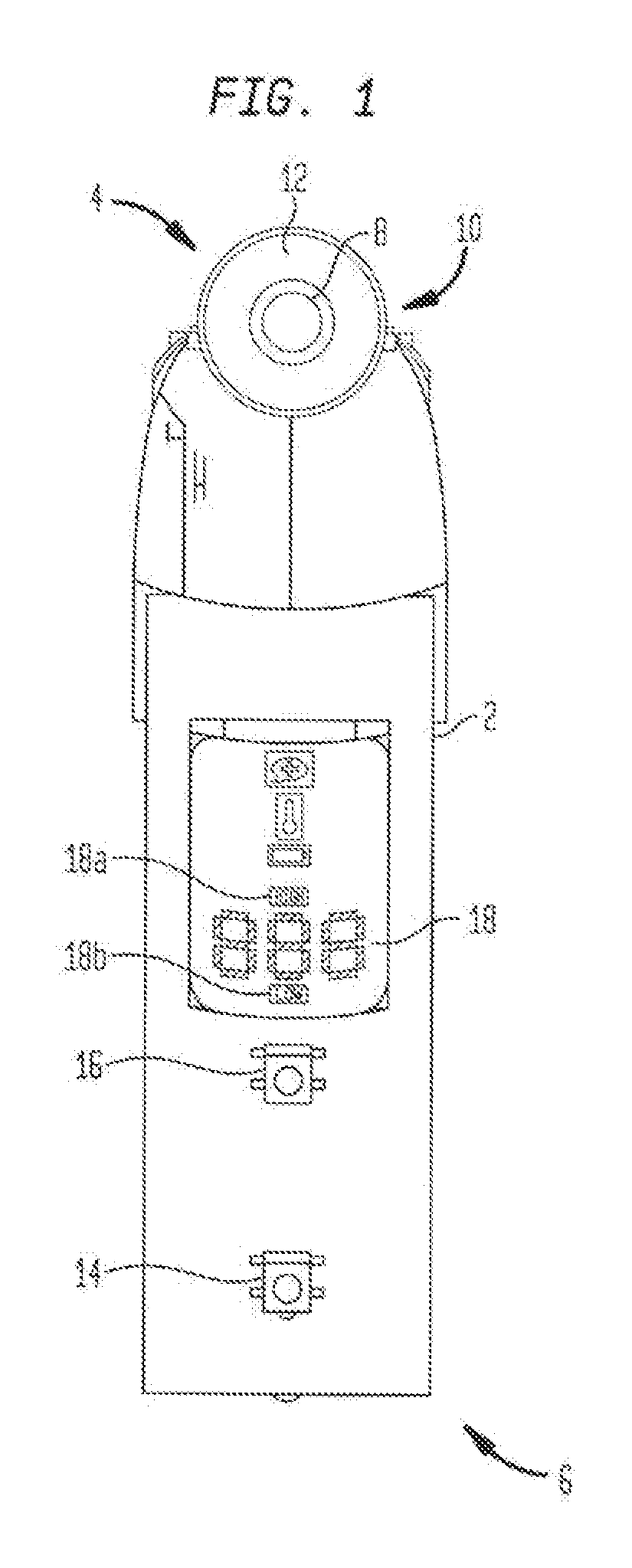 Handholdable laser device featuring pulsing of a continuous wave laser