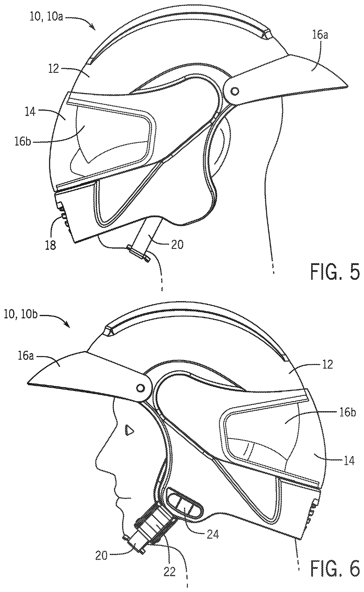 Two sided motorcycle helmet