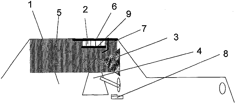 Apparatus and method for diffuse lighting of vehicle interiors