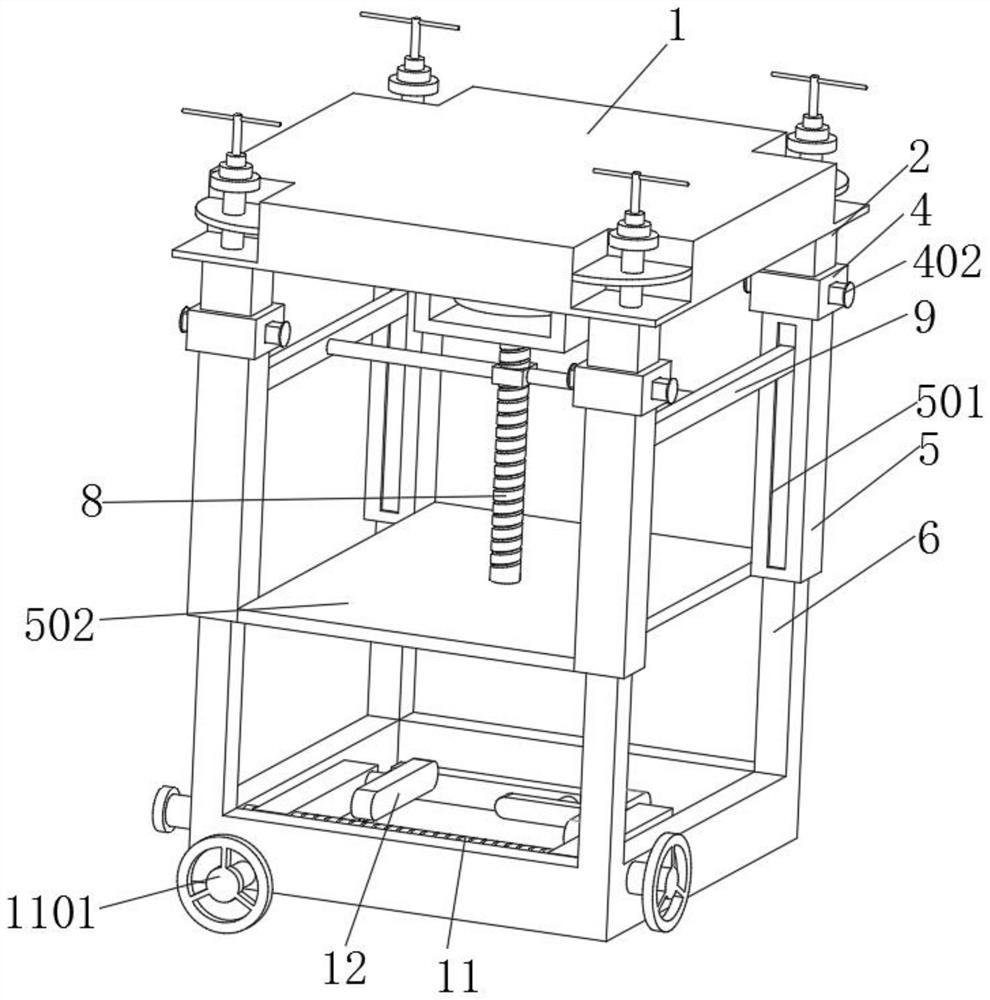 Connecting mechanism for deep ocean environment detection equipment