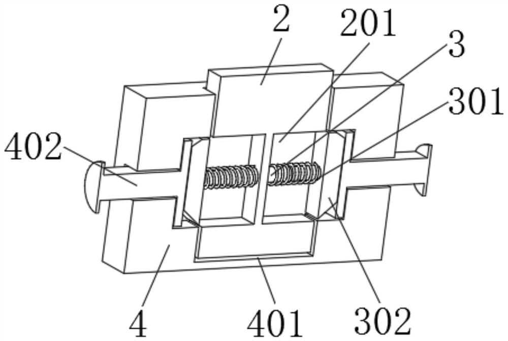 Connecting mechanism for deep ocean environment detection equipment