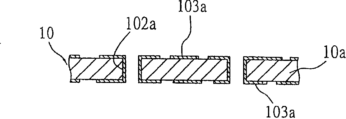 Circuit board structure and its making method