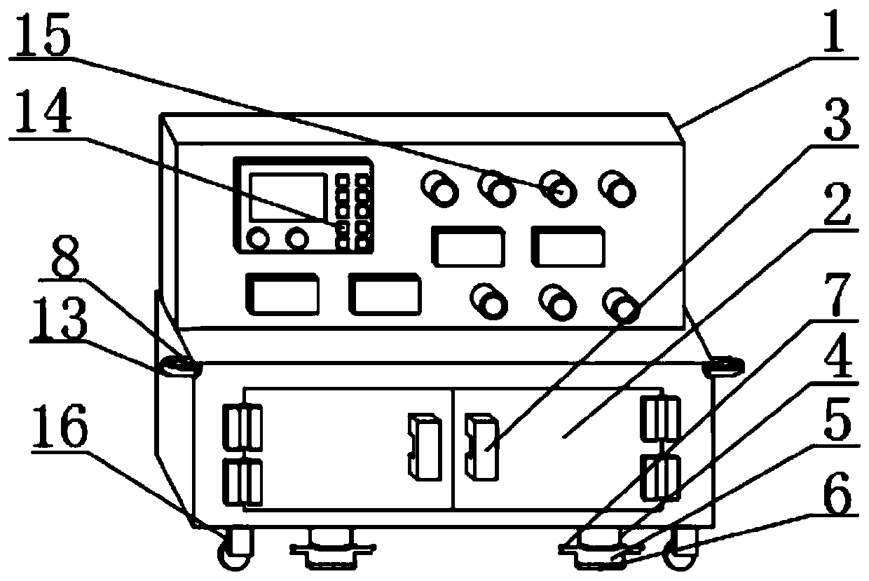 Electromechanical control detection experiment table