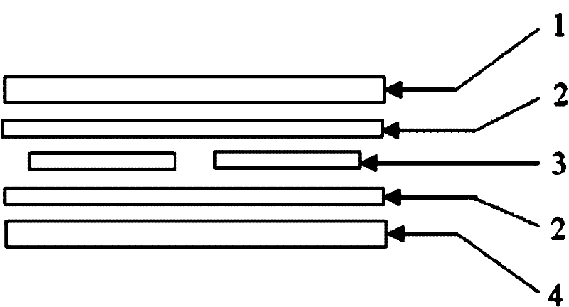 Packaging adhesive film for solar cell