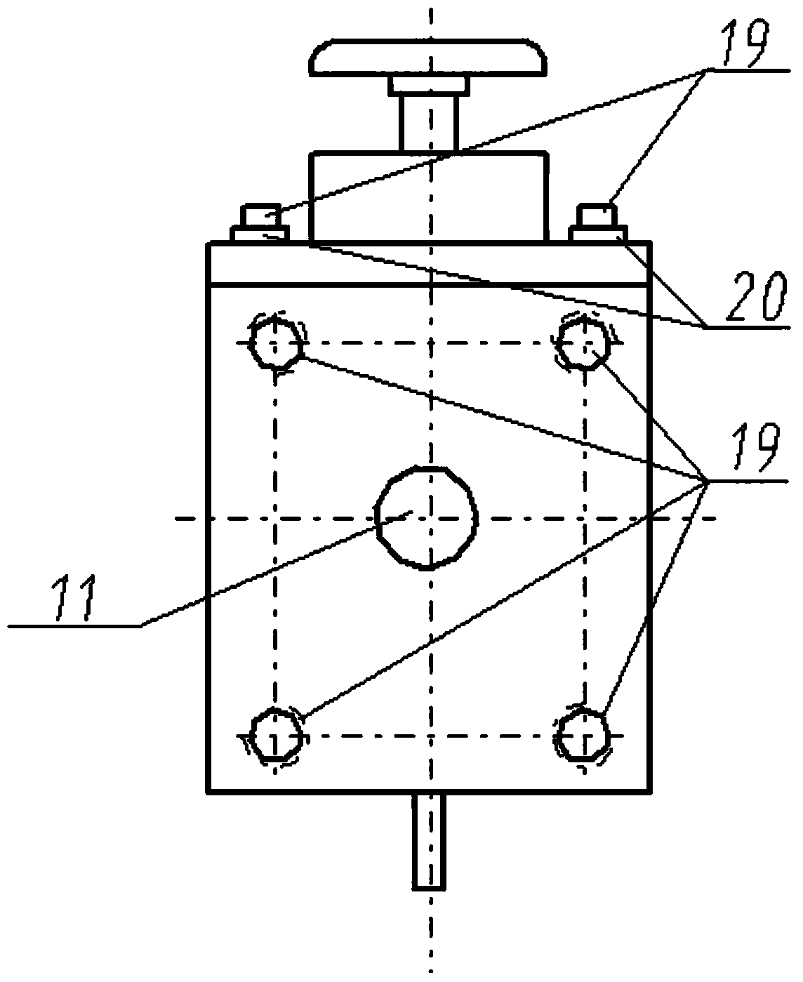 Portable and quick-open type high-pressure stop valve