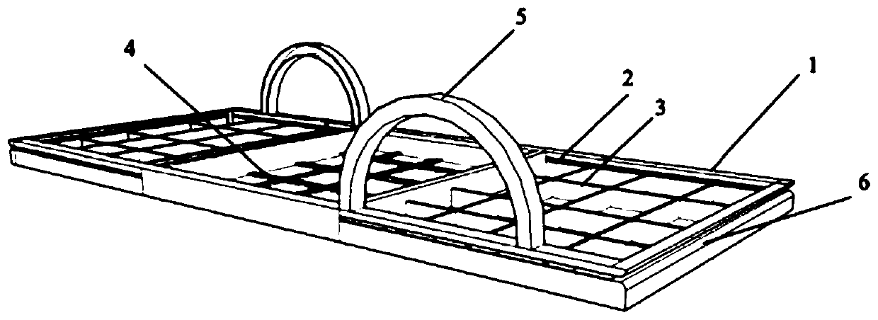 Ecological sinking bed for deep polluted river treatment and in-situ remediation and method thereof