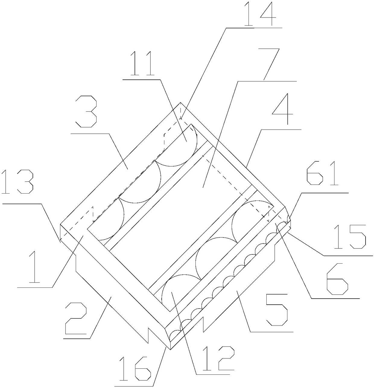 Aluminum gusset for integrated ceiling