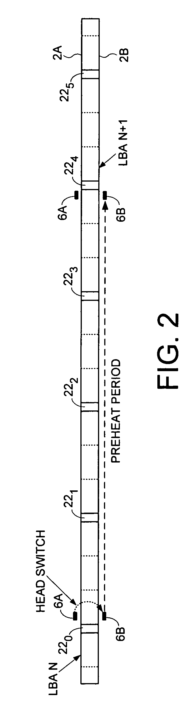 Disk drive determining a head-switch preheat period used to format a disk