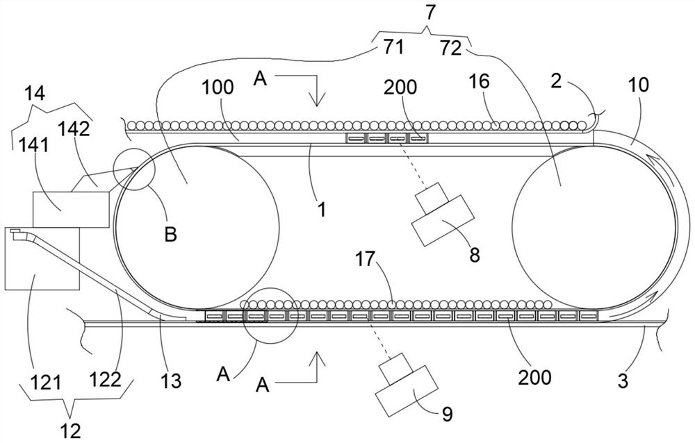 Tail plug defective product detection device and detection method