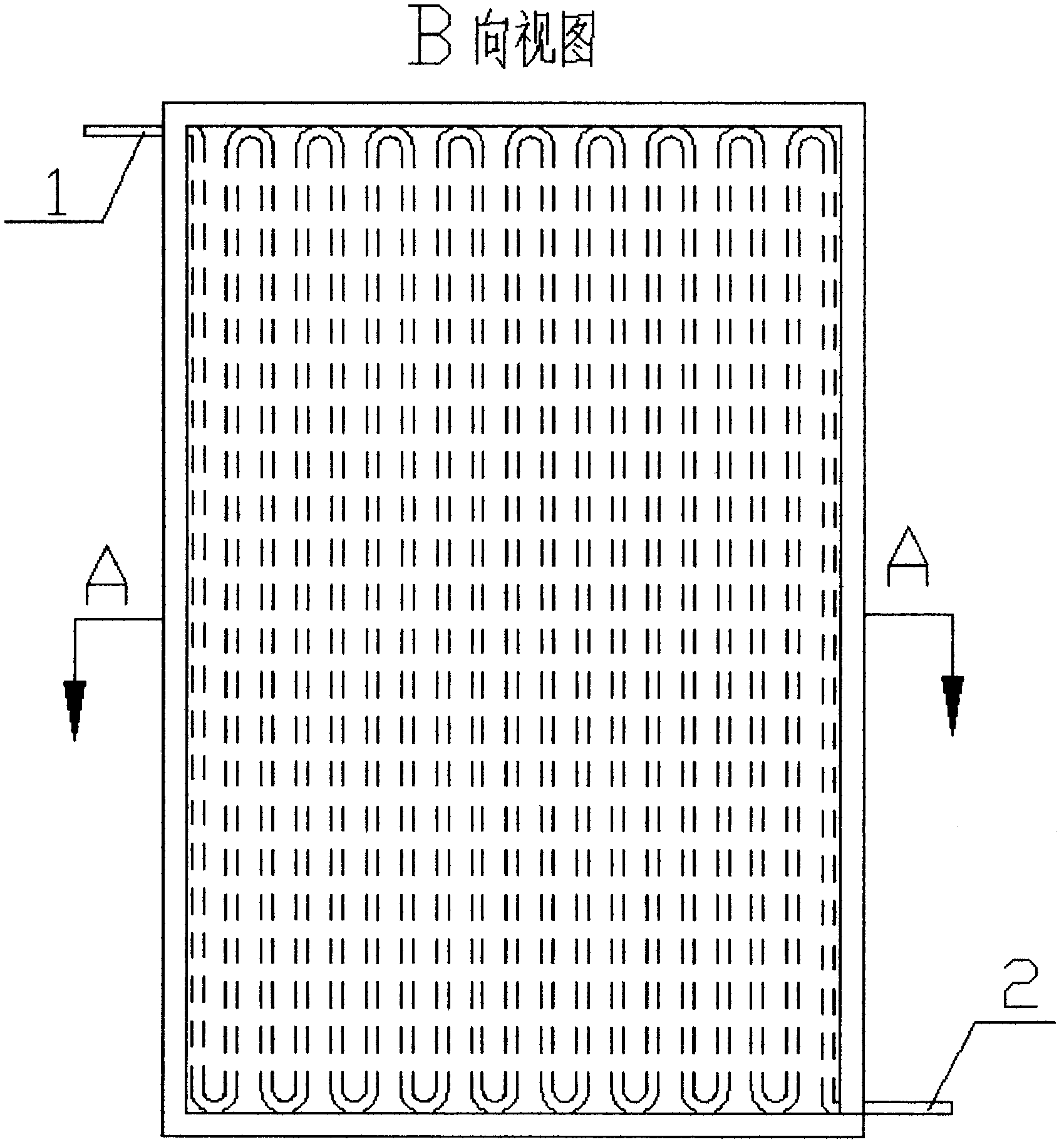 Coil pipe integral type solar drier