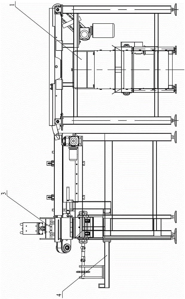 Roller coating machine