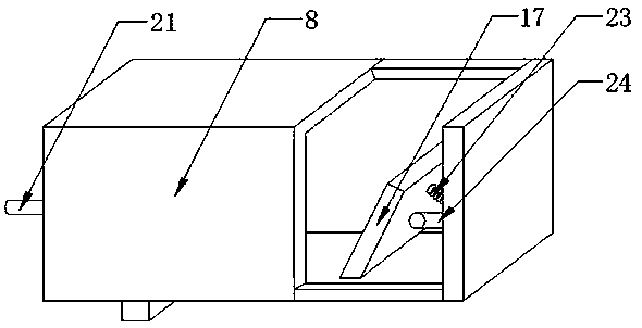 Vertical automatic wall tiling device for building construction