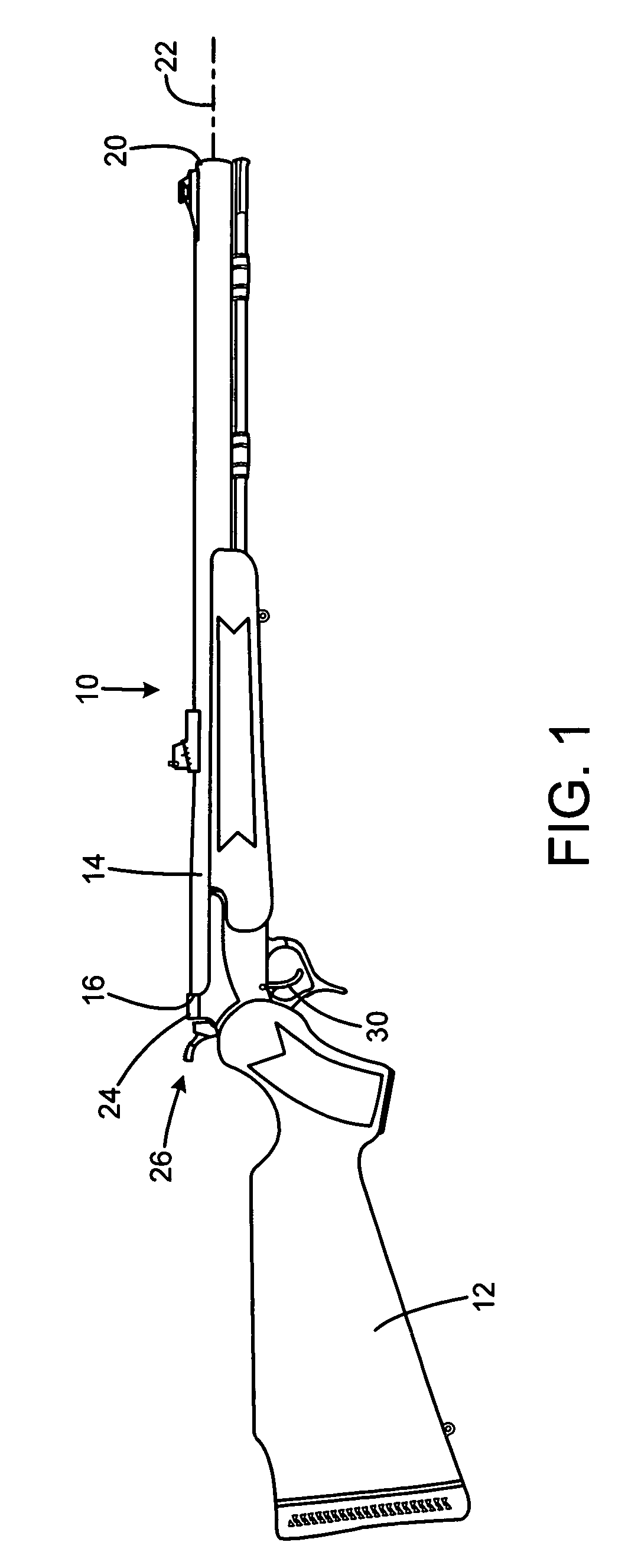 Muzzle loading rifle with removable breech plug