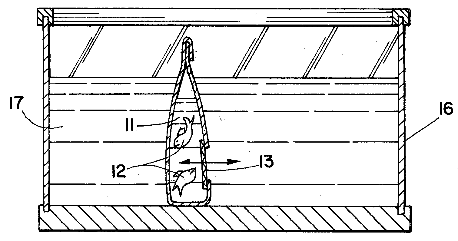 Container for transport and acclimation of fish and their acclimation to new environments