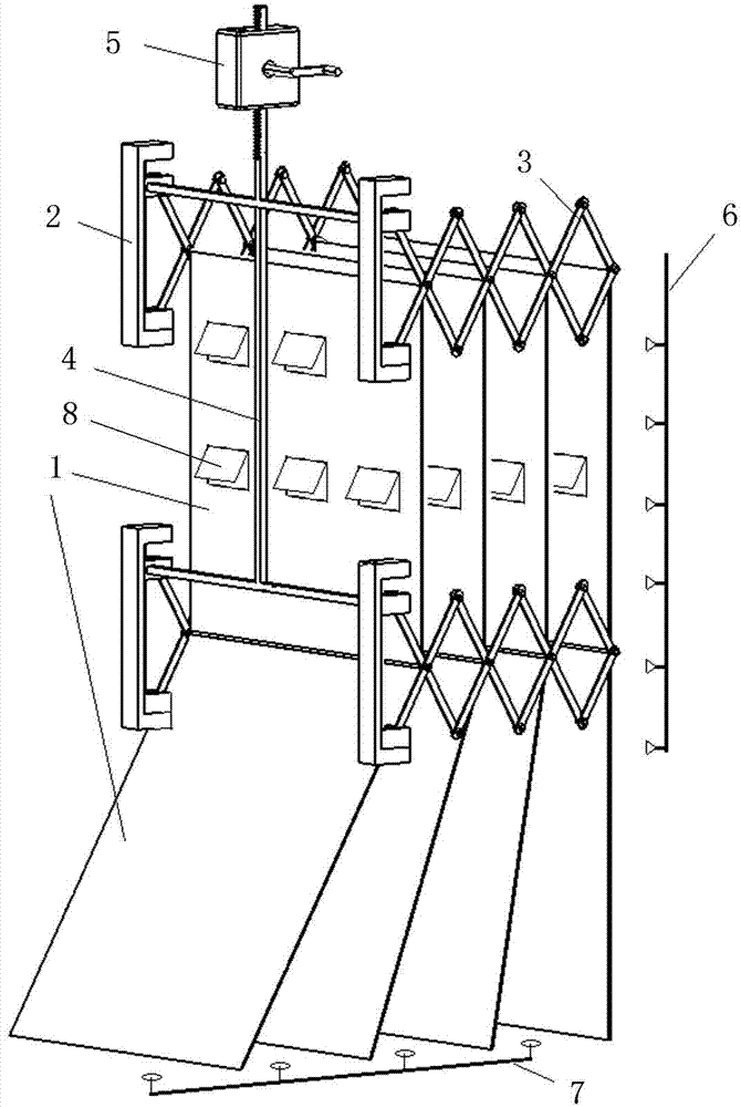 Inclined tube sedimentation tank water distribution rectification device and control method thereof